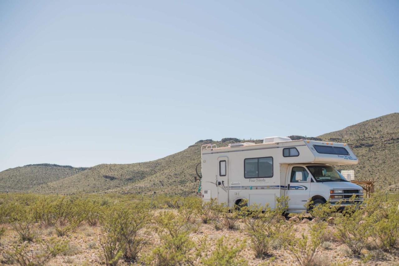 Camping At Desert Gardens Oasis In Lobo, Tx 范霍恩 外观 照片