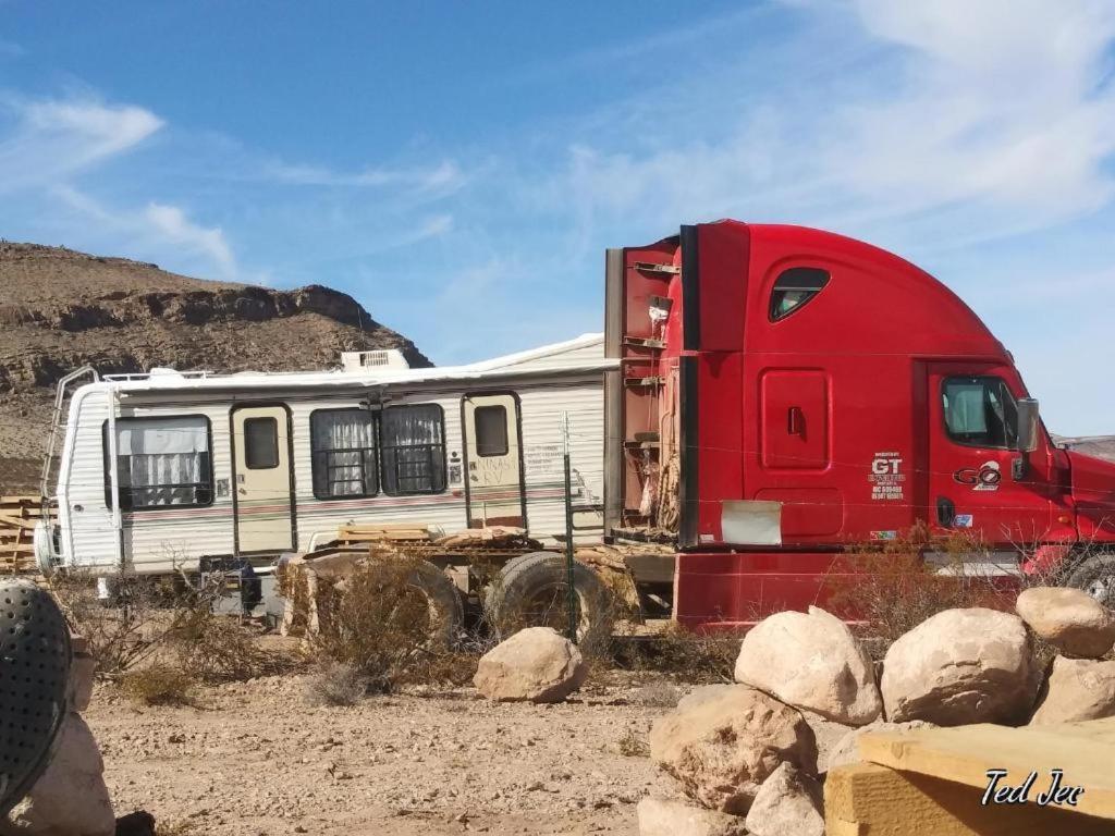 Camping At Desert Gardens Oasis In Lobo, Tx 范霍恩 外观 照片